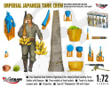 1:72 WW2 Imperial Japanese Army Tank Crew - załoga japońskiego czołgu