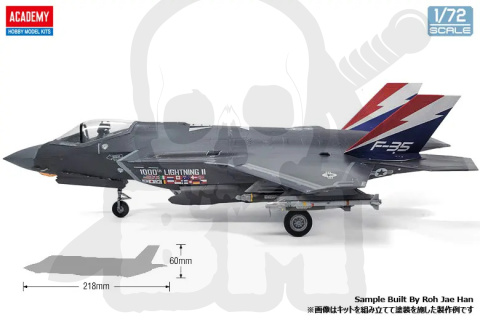 Academy 12591 F-35A Lightning II 1000th 1:72