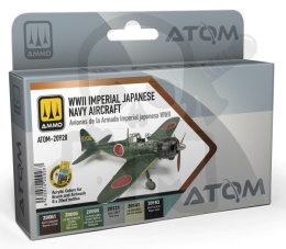 Ammo Mig 20928 ATOM WWII Imperial Japanese Navy Aicraft Set zestaw 6 farb