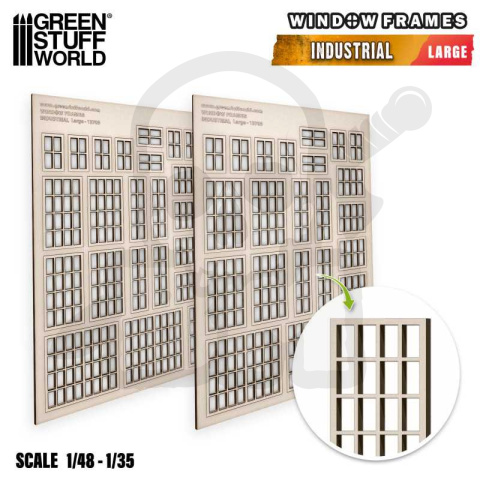 Industrial Miniature Windows - Large - duże okna przemysłowe