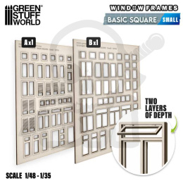 Basic Square Miniature Windows - Small - małe okna kwadratowe