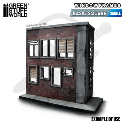 Basic Square Miniature Windows - Small - małe okna kwadratowe