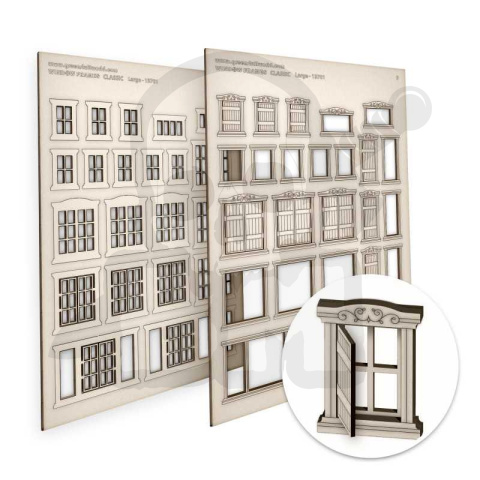 Classic Miniature Windows - Large - duże okna klasyczne