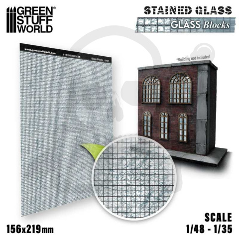 Glass Blocks Stained Glass - witraże 156x219mm