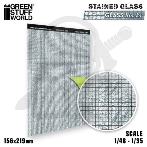 Glass Blocks Stained Glass - witraże 156x219mm