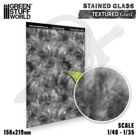 Textured Stained Glass - witraże 156x219mm