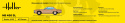 Heller 56171 Mercedes Benz 450SL 1:43