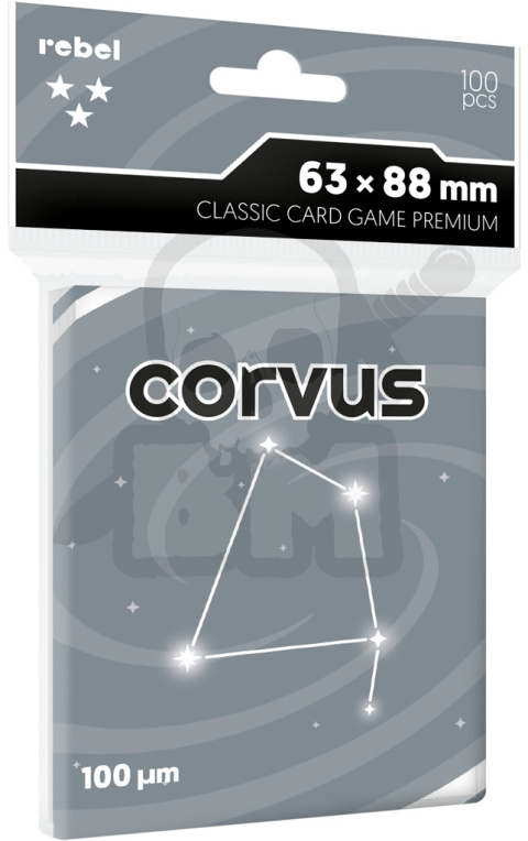 Koszulki Rebel na karty 63x88 mm Classic Card Game Premium 100 szt.