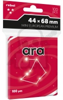 Koszulki na karty 44x68 mm ARA Mini European Premium