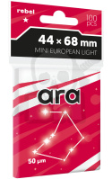 Koszulki na karty Rebel Light Ara 44x68 mm Mini European