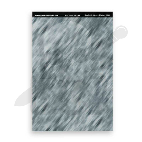 Realistic Glass Plate - okna witraże 156x219mm