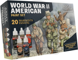 The Army Painter: Historical - World War II - American Paint Set - zestaw farb