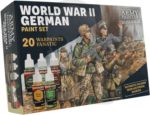 The Army Painter: Historical - World War II - German Paint Set - zestaw farb