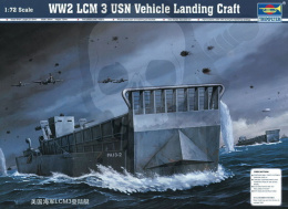 Trumpeter 07213 WW2 LCM 3 USN Vehicle Landing Craft 1:72