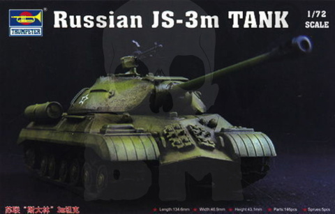Trumpeter 07228 Russian Tank JS-3m Tank 1:72