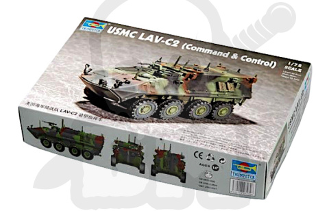 Trumpeter 07270 US LAV-C2 (Command & Control) 1:72