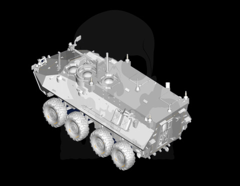 Trumpeter 07270 US LAV-C2 (Command & Control) 1:72