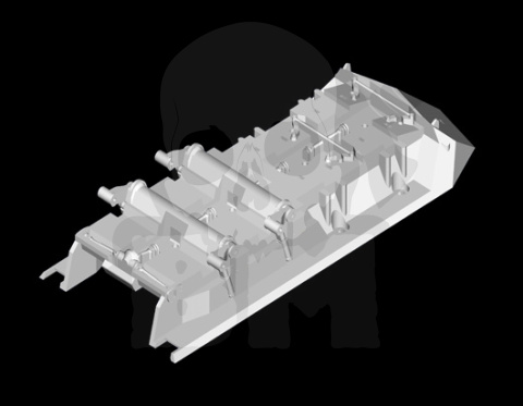 Trumpeter 07270 US LAV-C2 (Command & Control) 1:72