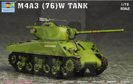 Trumpeter 07226 M4A3 76(W) Sherman Tank 1:72