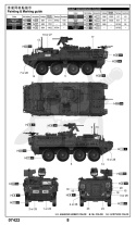 Trumpeter 07422 M1127 Stryker Reconnaissance Vehicle 1:72
