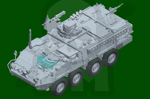 Trumpeter 07422 M1127 Stryker Reconnaissance Vehicle 1:72