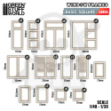 Basic Square Miniature Windows - Large - duże okna kwadratowe