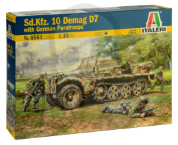 1:35 Sd.Kfz. 10 Demag D7 with German Paratroops
