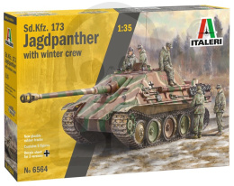 1:35 Sd.Kfz.173 Jagdpanther with winter crew