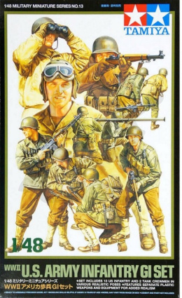 1:48 Tamiya 32513 US Infantry GI set
