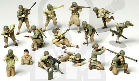 1:48 Tamiya 32513 US Infantry GI set