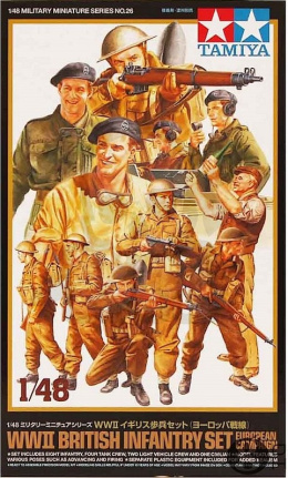 1:48 Tamiya 32526 British Infantry Set
