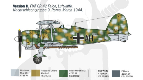 1:72 FIAT CR.42 CN “Falco” Night Fighter