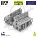 3D printed set Park benches Ławki parkowe 2 szt.