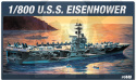 Academy 14212 Lotniskowiec U.S.S. CVN-69 Eisenhower 1:800