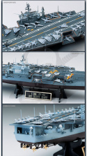 Academy 14210 Lotniskowiec U.S.S. CV-63 Kitty Hawk 1:800