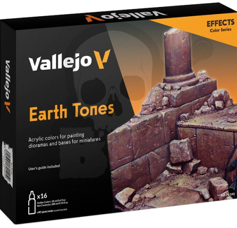 Vallejo 70141 Zestaw Model Color 16 farb 18ml - Earth Tones