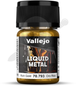 Vallejo 70793 Liquid Gold 35 ml Rich Gold