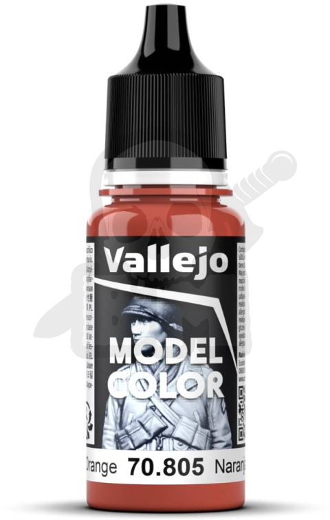 Vallejo 70805 Model Color 18ml German Orange