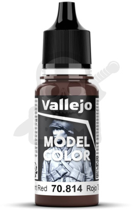 Vallejo 70814 Model Color 18ml Burnt Red