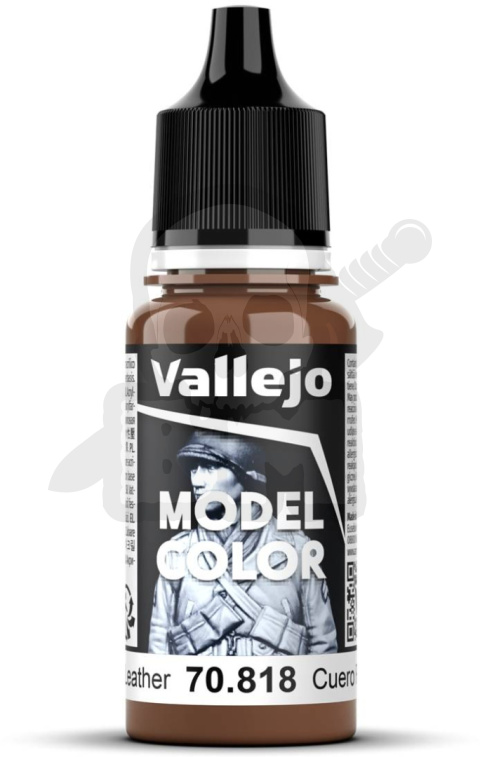Vallejo 70818 Model Color 18ml Red Leather