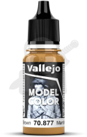 Vallejo 70877 Model Color 18ml Goldbrown