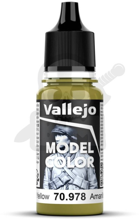 Vallejo 70978 Model Color 18ml Dark Yellow