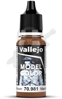 Vallejo 70981 Model Color 18ml Orange Brown