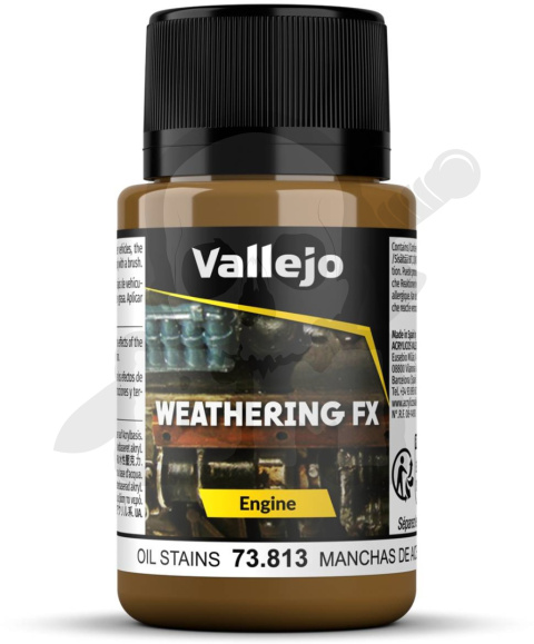 Vallejo 73813 Weathering FX - Engine - Oil Stains 40 ml
