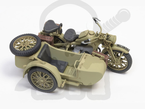 1:35 Tamiya 35384 Zündapp KS600 Motorcycle & Sidecar