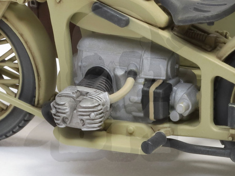 1:35 Tamiya 35384 Zündapp KS600 Motorcycle & Sidecar