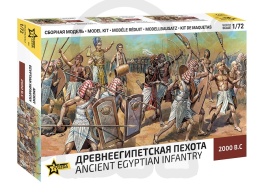 1:72 Ancient Egyptian Infantry 2000 BC - egipscy wojownicy 46 szt.