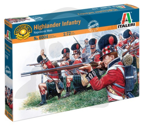 1:72 Napoleonic Highlander Infantry 50 szt.