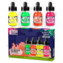GSW Acrylic Inks Set - Fluor (4x 30ml)