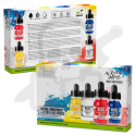 GSW Acrylic Inks Set - Basic Transparent (4x 30ml)